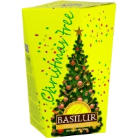 Черный чай Basilur Рождественская елка Желтая, картон 85г